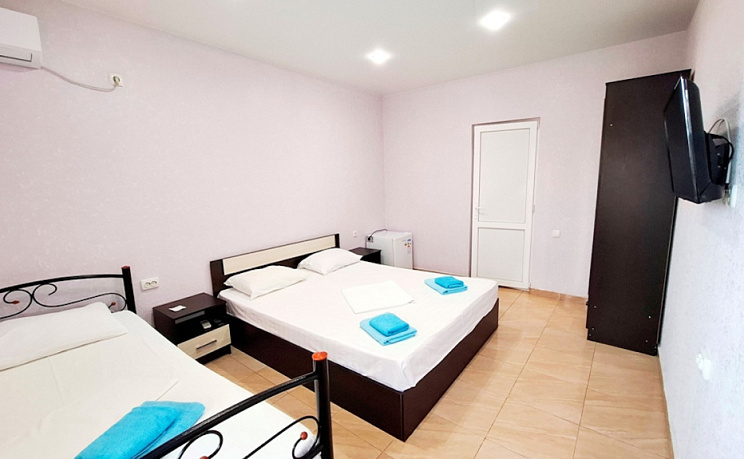 3-местный стандарт с террасой