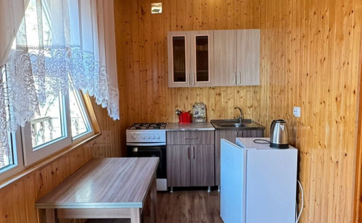 Кухня в экодоме