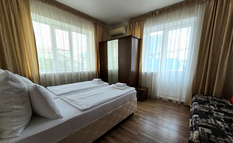 Апартаменты с кухней, стиральной машиной и балконом